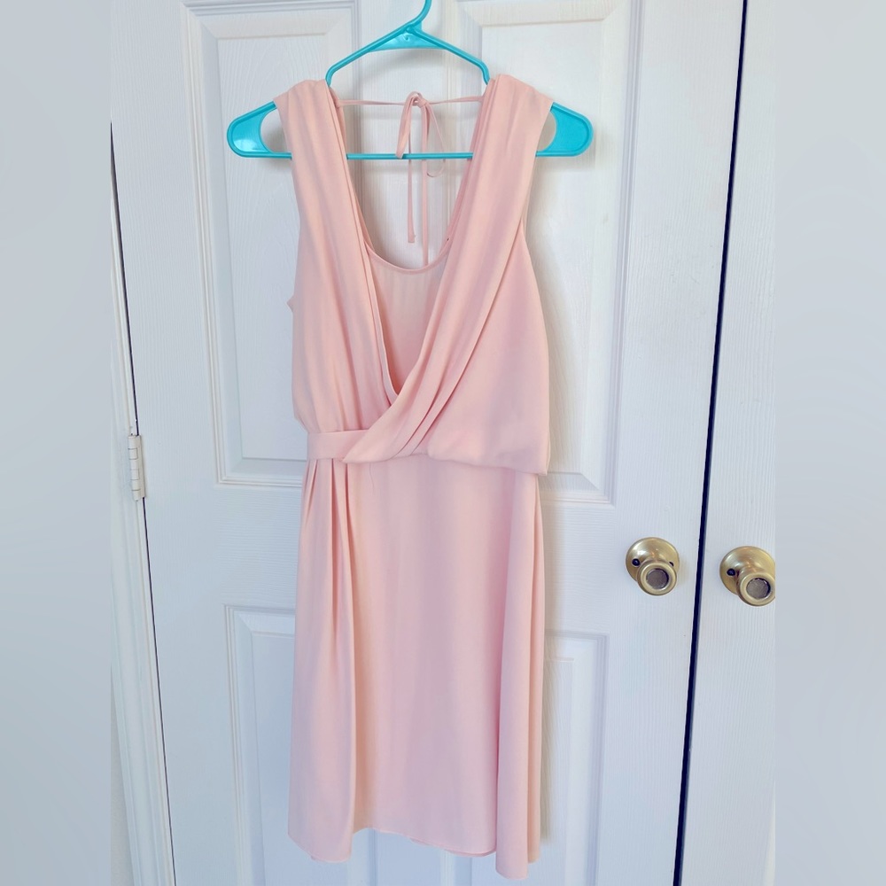 White House Black Market Ballet Pink Cocktail Dress